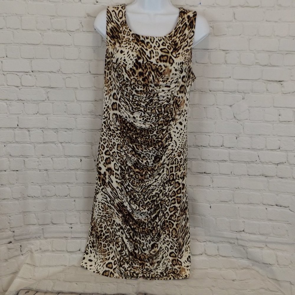 Calvin Klein Animal Print Dress - 12